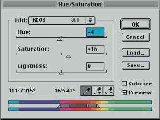  Hue/Saturation