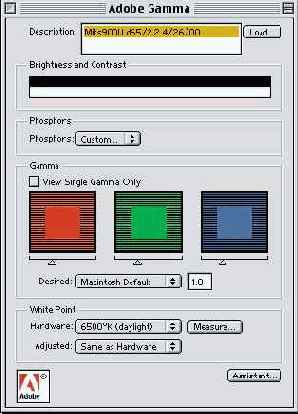     Adobe Gamma
